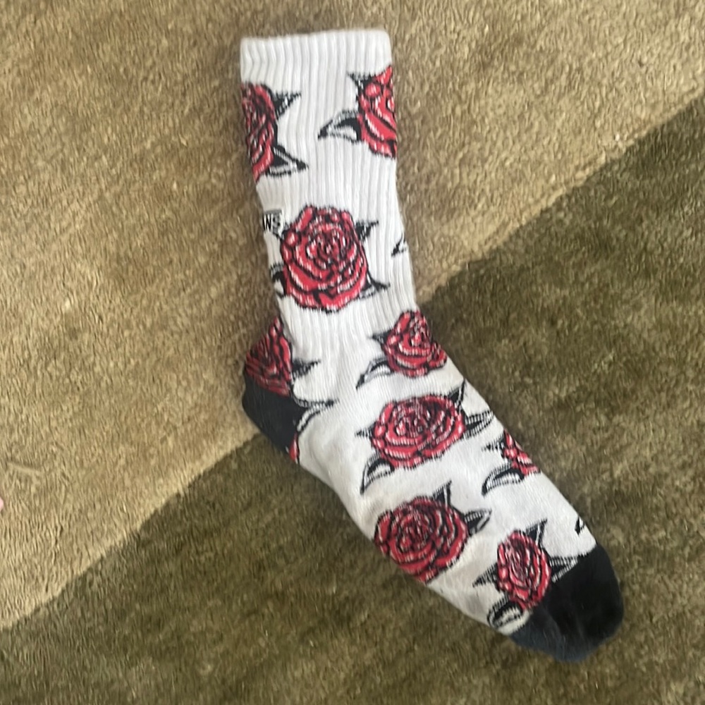 Vans Rose detail sock